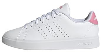 adidas Femme Advantage 2.0 Shoes, FTWR White/FTWR White/Bliss Pink, 39 1/3 EU