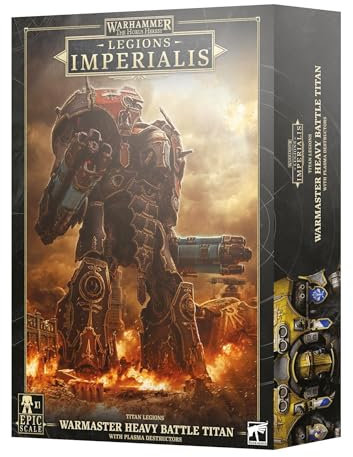 Warhammer Games Workshop Legions Imperialis - Warmaster Heavy Battle Titan with Plasma Destructors [EPIC SCALE]