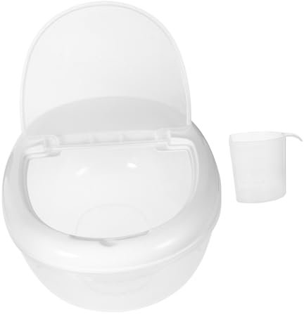 COLLBATH Recipiente Para Arroz y Granos Hermético Con Taza Medidora y Capacidad