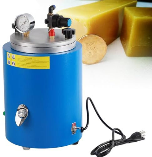 Wachs-Injektor-Maschine zum Schmelzen verschiedener Wachsarten, einstellbare Temperatur, Wachs-Formmaschine für einfaches Wachs-Spritzgießen, 2,2 l, 500 W