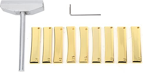 Bundpressen Caul, Legierungsmetall Gitarrenpressen Caul Werkzeugeinsatz Set, Gitarren Reparatur Werkzeug Set