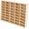 Amagogo Wooden Storage Divider Box, Wall Mounted Toy Car Storage Car Display Shelf for Business, Home, Shop, 40 Grid