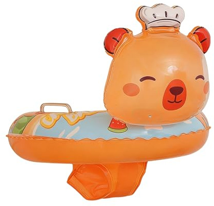 Wisylizv Flotteur de Piscine pour | Jouet Gonflable avec Motif Capibara, Flotteur Gonflable pour Piscine, Plage, Douche, été, Plein air