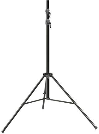 Adam Hall Stands SLS315B - Professionelles Licht- und Boxenstativ, Belastbarkeit bis zu 30 kg, Zweifach-Auszug, schwarz