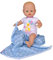 NENUCO - Neugeborenes Spielzeugpuppe | Mit Babylaute, 35 cm, Inklusive Babydecke - Für Kinder über 1 Jahr - Schlafende Augen, Bauchdruckgeräusche