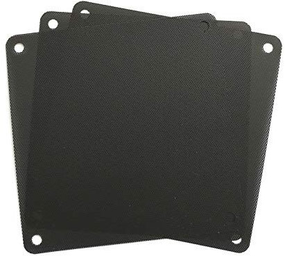 Gelid Solutions Mesh 120 fan dust filter - Excellent airflow pass - Washable and reusable - Suitable for all 120mm fans - Includes: 3 x Mesh 120mm