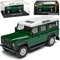 Cararama Land R*O*V*E*R Defender 110 5 Türer Dunkel Grün Weisses Dach mit Sockel und Vitrine 1/43 Modell Auto