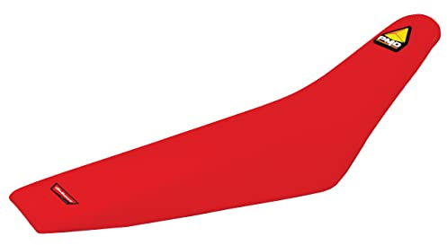 Polisport 8156400003 - Kompletter Performance-Rennsitz einfach zu montieren mit Anti-Rutsch-Effekt und perfektem Grip Compatible Con motocicletas Honda en Color Rot