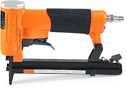 KAMSIN KN7116 Agrafeuse pneumatique pour meubles, calibre 22 Type 71, couronne de 9,0 mm, agrafeuse pneumatique pour meubles, tissus, bricolage
