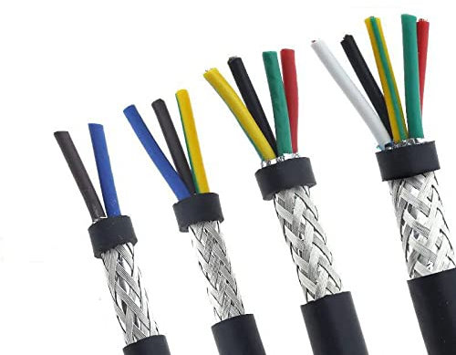 2/3/4/5/6/7/8 core Shielded cable 5meters