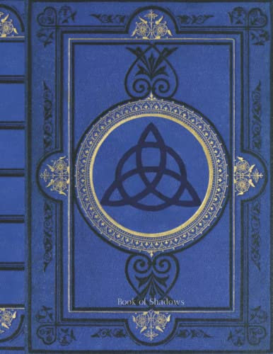 Charmed Book of Shadows: Magic Blank Spell Book, Witchcraft Grimoire & Book of Shadows for Beginner Wiccans and Pagans | Create and record Spells, ... 130 Pages | With Moon Phases | Vintage Style
