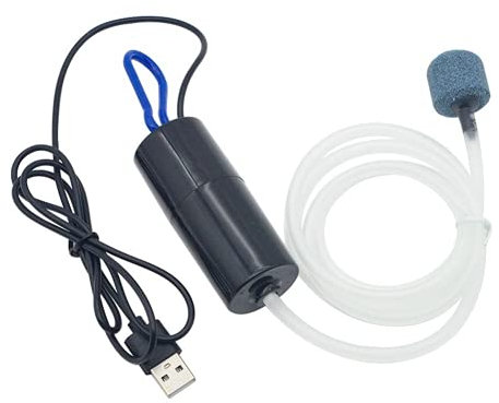 U-K Pompe à Air Aquarium Silencieux compresseur d'air aérateur Portable Mini Petit oxygène Aquarium Accessoires Useful and Professional