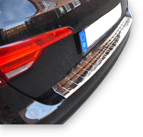 Ladekantenschutz für Audi A4 B9 8W Avant Kombi 2015-2019 Edelstahl glanz mit Abkantung Eparts24
