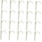 Yardwe 20Pcs Chiodi Di Fissaggio Del Tubo Dell'Acqua Morsetti Per Tubi Tubo Dell'Acqua Gancio Fisso Paesaggio Tubo Dell'Acqua Di Fissaggio Chiodo Tubo Dell'Acqua Gancio A Muro Tubo