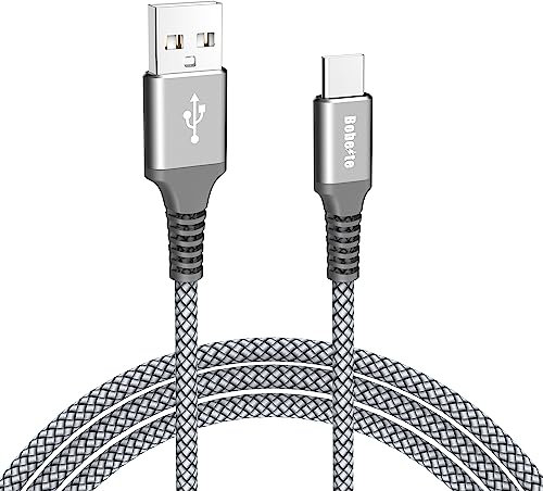 USB C Cable 3M, Long PS5 Controller Charger Cable Fast Charging, 3A Type C Lead Braided Wire for Samsung Galaxy S25 S24 S24+ S23 S22 S21 A55 A54 A53 A35 A25 A15 A14, Playstation 5, Xbox Series X/S