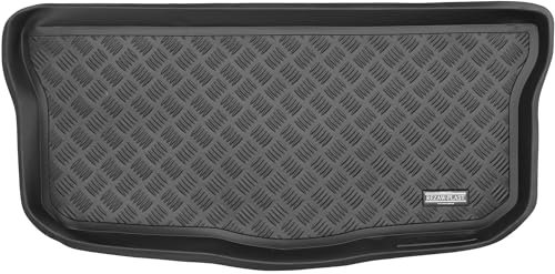 SMK Kofferraumwanne Kofferraummatte passt für Toyota Aygo II 2014-2021 antirutschmatte Auto Kofferraum schutzmatte für alle Jahreszeiten, die vor Schmutz und Dreck schützt