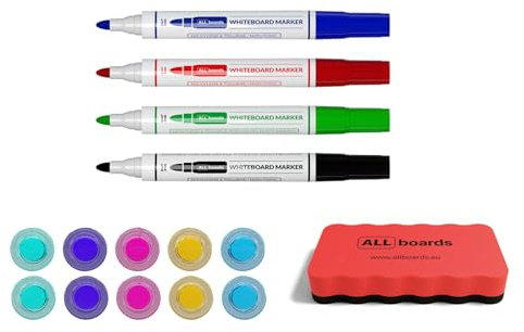 ALLboards Zubehör-Set für trocken abwischbare Whiteboards