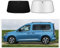 HLGFS Parasol Coche Delantero para Volkswagen Caddy,Plegable Reflectante Protector Solar Interior Cubierta Parabrisas Automóvil Protección UV Accesorios para Coche En Verano