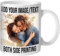 EKAM Personalised Mug - Text, Photo, Collage Design, Logo Custom Printed Cup 11oz - Birthday, Christmas Novelty Present for Mum, Dad, Friend, Sister, Brother, Grandparents, Him, Her (White)