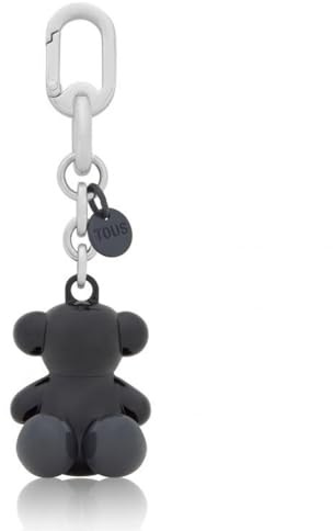 Bold Bear Schlüsselanhänger aus schwarzem Metall