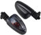 CaFfen Motorrad Blinker, ABS-Kunststoff, Helle Signale, Energieeffizient, Schwarz, Rot, 12V, Front/Rear, BMW F650GS, F800S, K1300S, R1200R, G450X, R1200GS, K1200R, F800ST