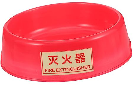Leuchtende Feuerlöscherhalterung für Kofferraum, Rot aus Kunststoff