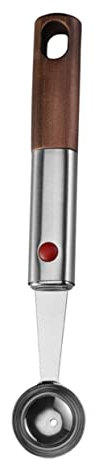 ULTECHNOVO Boule de Melon Inoxydable Scoop pour Fruits Desserts Outil Surface Lisse Ergonomique
