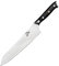Zelite® Kiritsuke Damastmesser, Scharfes Küchenmesser 22,8 cm, Japanisches Messer für Zuhause & Gastro, Profi-Messer Scharf, Damast Kochmesser für Küche, Damaszener Messer mit Nahtloser Verarbeitung