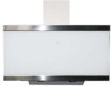 respekta CH88090WA+ - Campana inclinada sin cabeza (90 cm, eficiencia energética: A+, CH 88090 WA+), color blanco