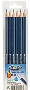 Carioca 152753 Graphit Bleistifte 2-Hb geeignet für die Schule, Farbe Blau, Box mit 72 Stück