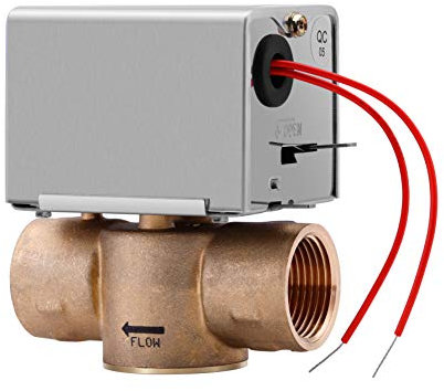 Valemo motorisiertes Zonenventil ohne zusätzlichen Mikroschalter, 2 Wege, DN25, normalerweise geschlossen, 230 VAC