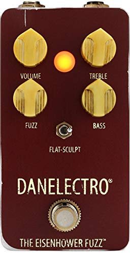 Danelectro The Eisenhower Fuzz Octave - Pedal de efectos para guitarra eléctrica
