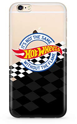 Original und Offiziell lizenziertes Hot Wheels Handyhülle für iPhone 6, iPhone 6S ,Hülle, Case, Cover aus Kunststoff TPU-Silikon, schützt vor Stößen und Kratzern