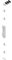 LA CROISEE DS CRE20020 Crémone Pompier Deesse Applique à Levier Blanc RAL 9016 B3-DS6887-785
