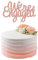 Gyufise We're Engaged Cake Topper Rose Gold Glitter Wedding Engagement Cake Pick Bridal Shower Theme Party Cake Decorations Supplies