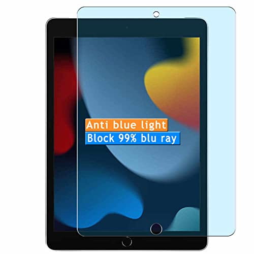 Vaxson 2 Stück Anti Blaulicht Schutzfolie kompatibel mit iPad 9 2021 9th Gen 10.2 Tablet Bluelight folie folien Displayschutzfolie ( nicht Panzer Schutz Glas folie SchutzGlas nicht PanzerGlas ) Neue