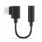 Cubilux Right Angle USB C Headphone Adapter [192KHz/24bit DAC] Type C to 3.5mm Earphone Dongle Compatible with iPhone 16/15, iPad Pro 13/12.9/11, iPad Air 13/5th/4th, S25/S24/S23/S22