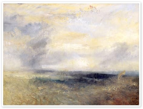 Margate vom Meer Poster von Joseph Mallord William Turner 40 x 30 cm Wandbilder Wanddeko