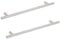 2 Stück Handtuchhalter HOUSTON Stangen-Ø 19 mm Länge 500 mm Bohrlochabstand 385 mm Edelstahl gebürstet für Wandmontage Handtuchstange leichte Handtuchreling ideal auch für Caravan von SOTECH