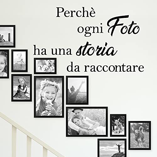 Adesivi Murali Con Testo - Perché Ogni Foto Ha Una Storia Da Raccontare - Per Pareti Fotografiche