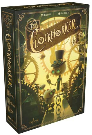 Sylex Edition, Clockworker, Kennerspiel, Strategiespiel, 2-4 Spieler, Ab 12+ Jahren, 45 Minuten, Deutsch