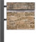 banjado® Standbriefkasten Anthrazit mit Namensschild Mauer Antik & Zeitungsfach/Briefkasten mit Standfuß in Anthrazit/Postkasten A4 Einwurf inkl. Montagematerial & 2 Schlüsseln