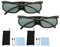 Lunettes 3D DLP Link, Lunettes Actives 3D Rechargeables Taux de Rafraîchissement 144 Hz Compatible pour Vivitek, pour LTV 2500, pour LTV 3500, pour Les Projecteurs Vanish TV