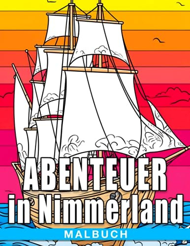 Abenteuer in Nimmerland: Schließe dich Peter, Tinkerbell und ihren Freunden auf einer magischen Malreise an