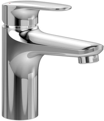 Mitigeur lavabo VILLEROY ET BOCH O.novo Start avec tirette chrome