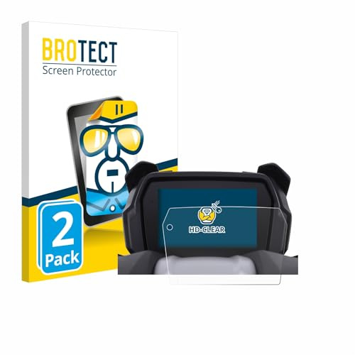 BROTECT Schutzfolie für VOGE SR4 MAX 350 | 2 Stück Transparenter Displayschutz Made in Germany Klare Displayschutz-Folie Clear Einfache Montage Case-Friendly