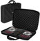 LVKAYCE Custodia rigida compatibile con controller DJ Pioneer DDJ-FLX4/DDJ-400/DDJ-SB2/DDJ-200/DDJ-SB3/DDJ-RB, custodia protettiva per il trasporto, nera (S-20,8 x 34,5 x 3,5 pollici)