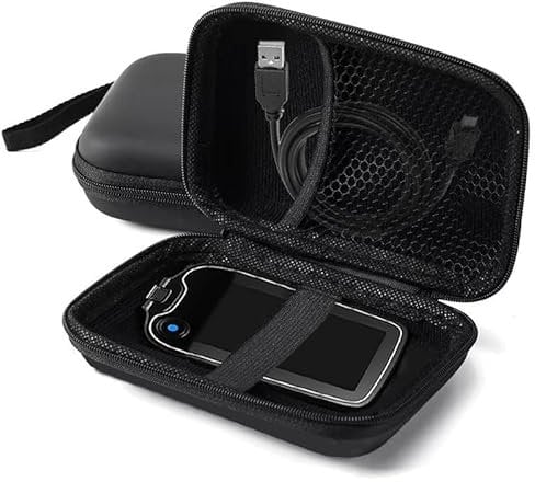 EVA Hard Case Blood Glucose Meter Storage Carrying Bag for Freestyle Libre 3 2 / Libre Reader Device, for Tandem TSlim X2 Pump, for Dexcom G6 Receiver