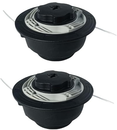 2Pcs C6-2 Trimmer Head 4006 710 2126 for Stihl Autocut C6-2 FS38 FS40 FS45 FS46 FS50 FSE60 FSE71 FSE81 FSA60R FSA86R Brush Cutter (M8*1.25 rigiht)