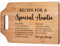 Gleevara Auntie Gifts, Best Auntie Birthday Gifts - Natural Bamboo Chopping Board, Auntie Mothers Day Christmas Gifts, Gifts for Auntie from Niece Nephew